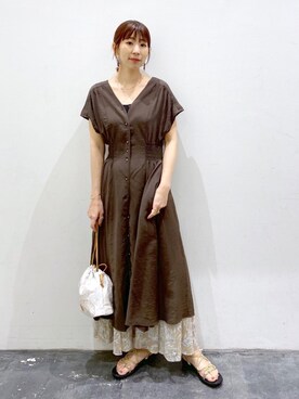 yukiさん（レディース・165cm）の夏コーディネート