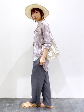 yukiさん（レディース・165cm）の夏コーディネート