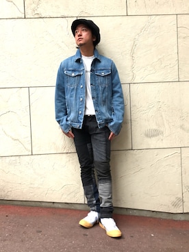 「MSGM（エムエスジーエム）のアイテム（ジャケット/アウター）」を使った、HIDEさん（メンズ・170cm）の秋コーディネート