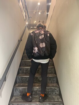「CHRISTIAN DADA（クリスチャンダダ）のアイテム（ブルゾン）」を使った、HIDEさん（メンズ・170cm）の春コーディネート