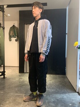「CHRISTIAN DADA（クリスチャンダダ）のアイテム（ブルゾン）」を使った、HIDEさん（メンズ・170cm）の春コーディネート