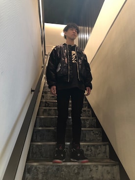 「CHRISTIAN DADA（クリスチャンダダ）のアイテム（ブルゾン）」を使った、HIDEさん（メンズ・170cm）の春コーディネート