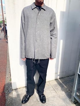 「秋のカフェオレコーデ」｜「アイテム（その他アウター）」を使った、HIDEさん（メンズ・170cm）の秋コーディネート