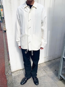 「秋のカフェオレコーデ」｜「アイテム（その他アウター）」を使った、HIDEさん（メンズ・170cm）の秋コーディネート