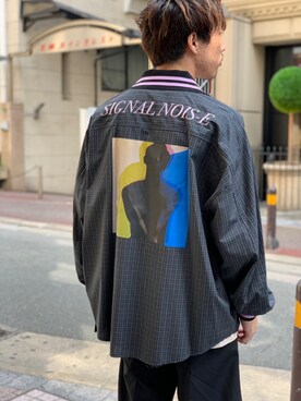 「CHRISTIAN DADA（クリスチャンダダ）のアイテム（ブルゾン）」を使った、HIDEさん（メンズ・170cm）の秋コーディネート