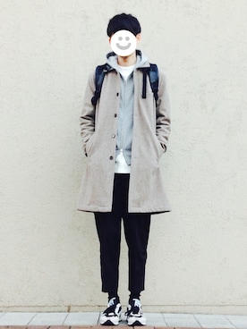 「JOURNAL STANDARD（ジャーナルスタンダード）のアイテム（ジャケット/アウター）」を使った、kitsuneさん（メンズ・182cm）の冬コーディネート