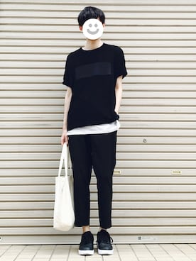 「Burner（バーナー）のアイテム（パンツ）」を使った、kitsuneさん（メンズ・182cm）の夏コーディネート