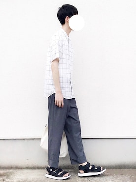 kitsuneさん(メンズ・182cm)の夏コーディネート