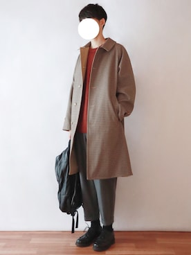 「BEAMS PLUS（ビームスプラス）のアイテム」を使った、kitsuneさん（メンズ・182cm）の秋コーディネート
