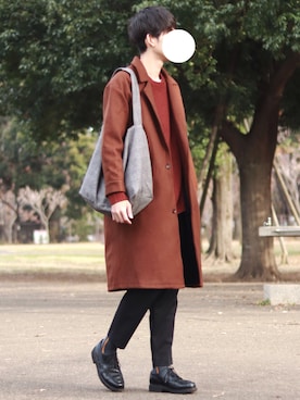 「UR SELECT（ユーアールセレクト）のアイテム」を使った、kitsuneさん（メンズ・182cm）の冬コーディネート