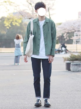 kitsuneさん（メンズ・182cm）の春コーディネート
