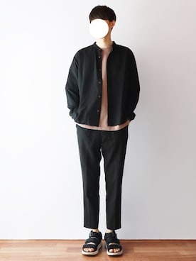 「Burner（バーナー）のアイテム（パンツ）」を使った、kitsuneさん（メンズ・182cm）の春コーディネート