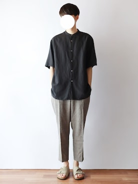 「DUFA（ドゥッファ）のアイテム」を使った、kitsuneさん（メンズ・182cm）の春コーディネート