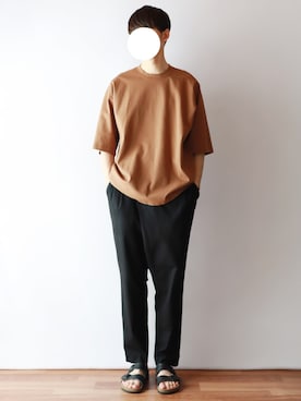 「DUFA（ドゥッファ）のアイテム」を使った、kitsuneさん（メンズ・182cm）の夏コーディネート