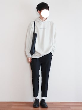 「Burner（バーナー）のアイテム（パンツ）」を使った、kitsuneさん（メンズ・182cm）の夏コーディネート