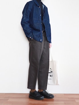 「UNITED ARROWS（ユナイテッドアローズ）のアイテム」を使った、kitsuneさん（メンズ・182cm）の秋コーディネート