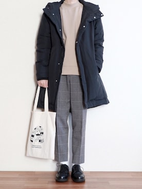 「URBAN RESEARCH（アーバンリサーチ）のアイテム（パンツ）」を使った、kitsuneさん（メンズ・182cm）の秋コーディネート