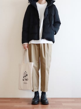 kitsuneさん（メンズ・182cm）の冬コーディネート