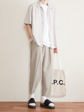 kitsuneさん(メンズ・182cm)の夏コーディネート