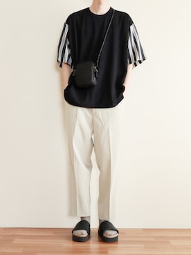 kitsuneさん（メンズ・182cm）の夏コーディネート