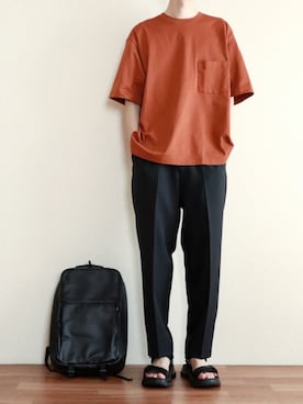 「SHAKA（シャカ）のアイテム」を使った、kitsuneさん（メンズ・182cm）の夏コーディネート