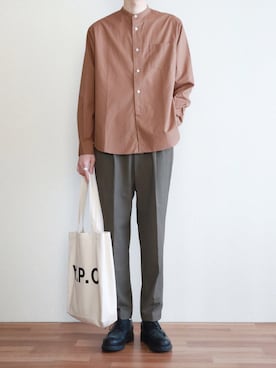 kitsuneさん（メンズ・182cm）の冬コーディネート