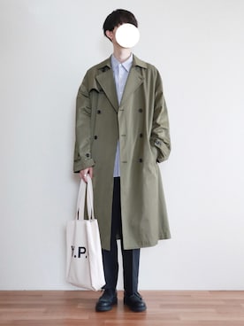 「Paraboot（パラブーツ）の【Paraboot】CHAMBORD　パラブーツ　シャンボード（ドレスシューズ）」を使った、kitsuneさん（メンズ・182cm）の春コーディネート