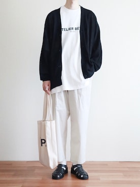 kitsuneさん（メンズ・182cm）の夏コーディネート