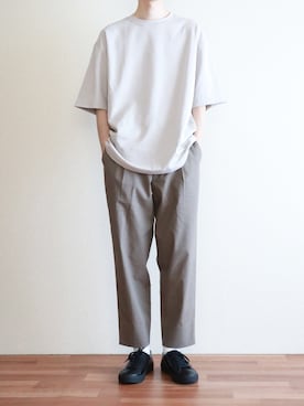 「YOAK(ヨーク)のアイテム」を使った、kitsuneさん(メンズ・182cm)の夏コーディネート