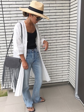 12anna23さん（レディース・159cm）の夏コーディネート