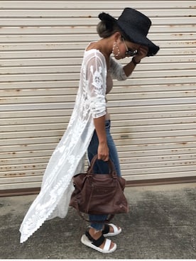 12anna23さん（レディース・159cm）の夏コーディネート