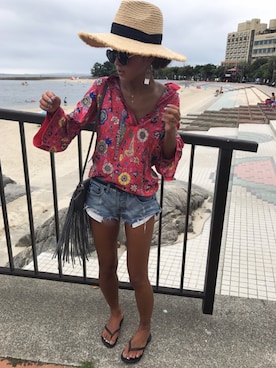 12anna23さん（レディース・159cm）の夏コーディネート