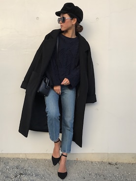 12anna23さん（レディース・159cm）の冬コーディネート