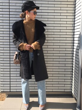 12anna23さん（レディース・159cm）の冬コーディネート