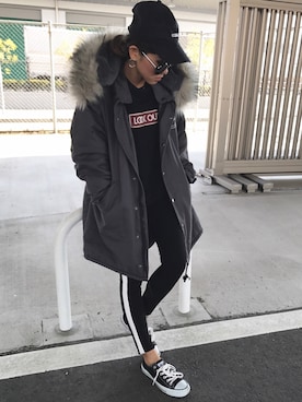 12anna23さん（レディース・159cm）の冬コーディネート