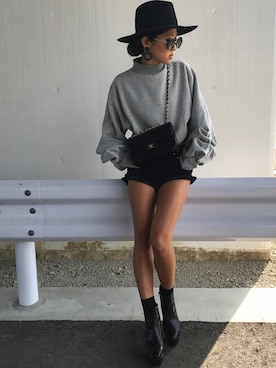 12anna23さん（レディース・159cm）の冬コーディネート