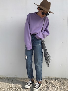12anna23さん（レディース・159cm）の冬コーディネート