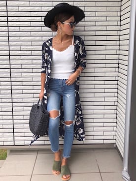 12anna23さん（レディース・159cm）の夏コーディネート