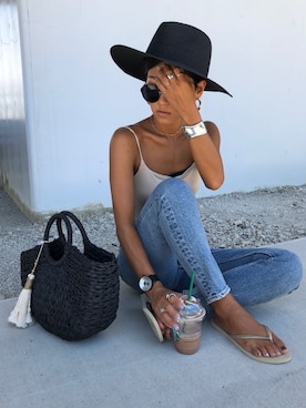 12anna23さん（レディース・159cm）の夏コーディネート