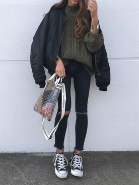 12anna23さん（レディース・159cm）の冬コーディネート