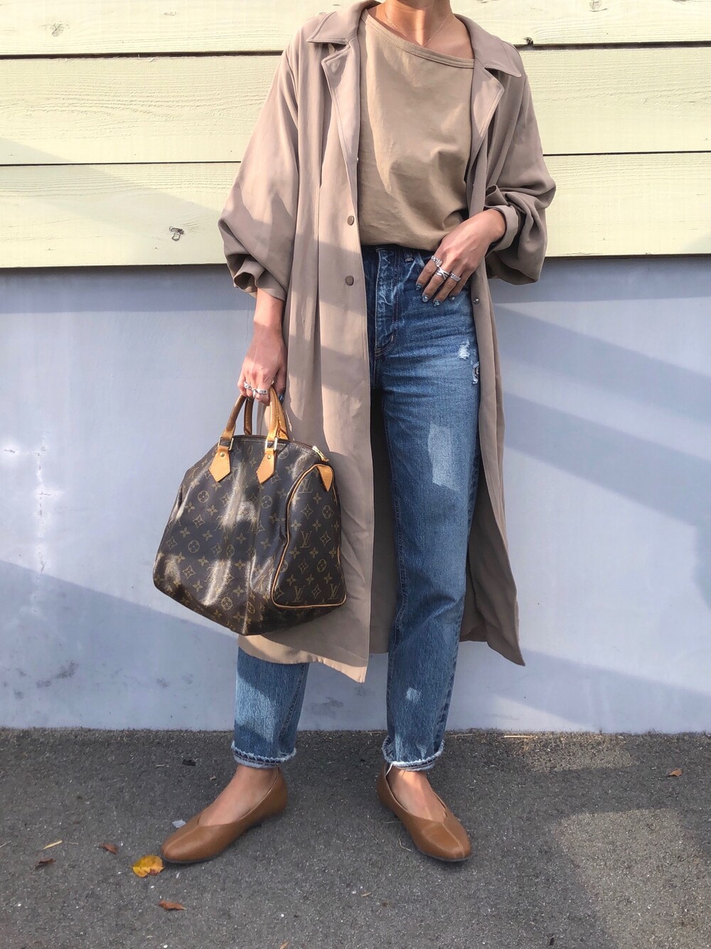 MOUSSY（マウジー）の「WAIST TUCK ロングコート（チェスター