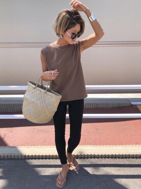 12anna23さん（レディース・159cm）の夏コーディネート