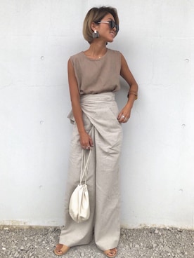 12anna23さん（レディース・159cm）の夏コーディネート