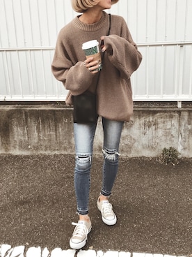 12anna23さん（レディース・159cm）の冬コーディネート