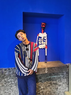 「Dior（ディオール）のアイテム（バッグ）」を使った、edrui0102さん（メンズ・175cm・20代）の冬コーディネート