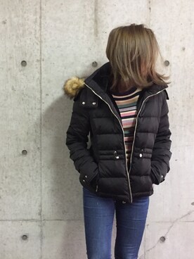 岩田麻央さん（レディース・164cm）の秋コーディネート