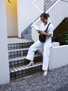 岩田麻央さん（レディース・164cm）の夏コーディネート