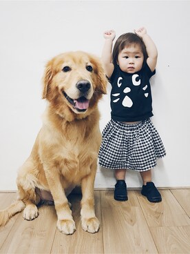 Xuan_Zofia_Zoeyさん（キッズ・80cm）の夏コーディネート