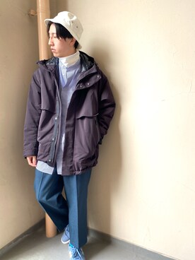 「SEVENDAYS=SUNDAY（セブンデイズサンデイ）のアイテム（帽子）」を使った、りょう(ちょっと間おやすみ中！！)さん（メンズ・170cm）の冬コーディネート