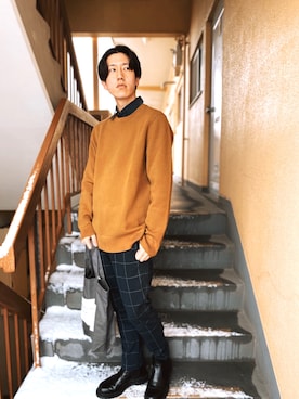 りょう(ちょっと間おやすみ中！！)さん（メンズ・170cm）の冬コーディネート